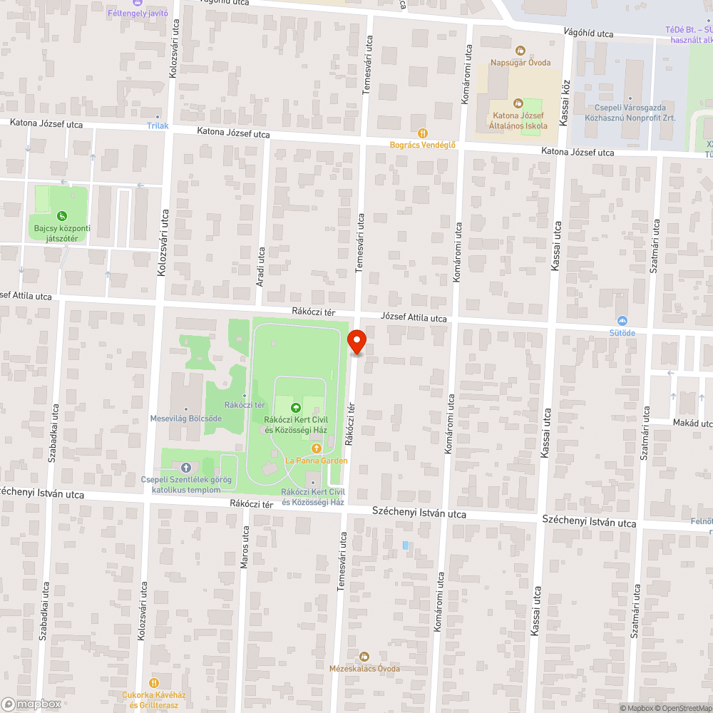 Túlburjánzó növényzet bejelentés helye