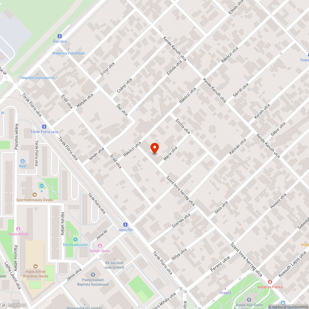 Szemét bejelentés helye