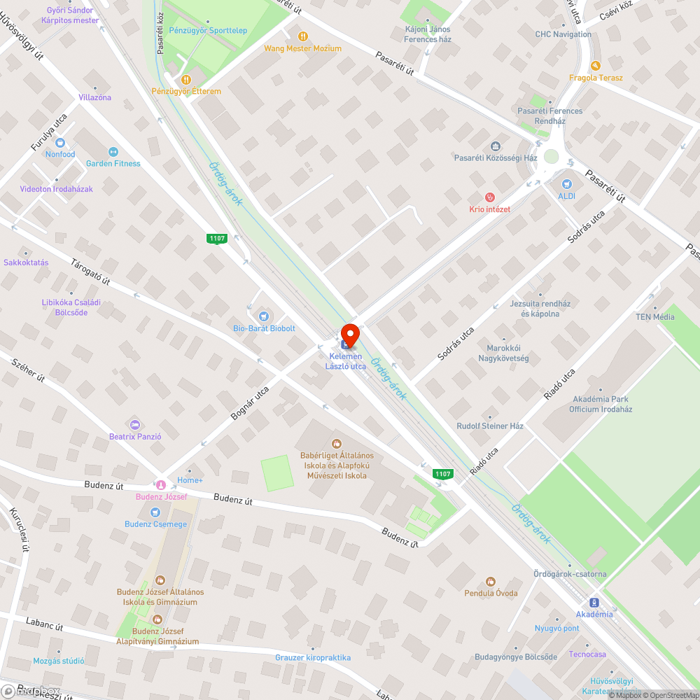 Graffiti bejelentés helye