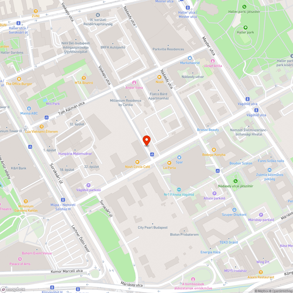 Szemetes járda bejelentés helye