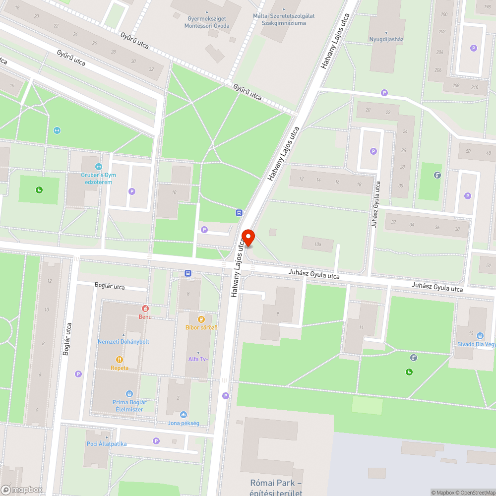 Kidöntött és tönkrement gyalogátkelő tábla bejelentés helye