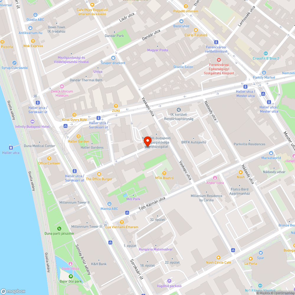 Pollerek javítása és pótlása bejelentés helye