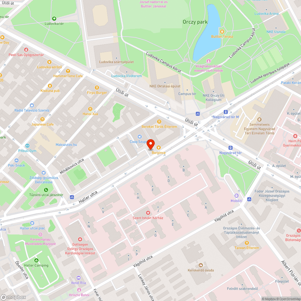 Zöldhulladék bejelentés helye