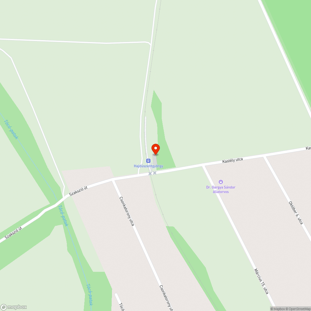 Vasútállomás megrongálva bejelentés helye