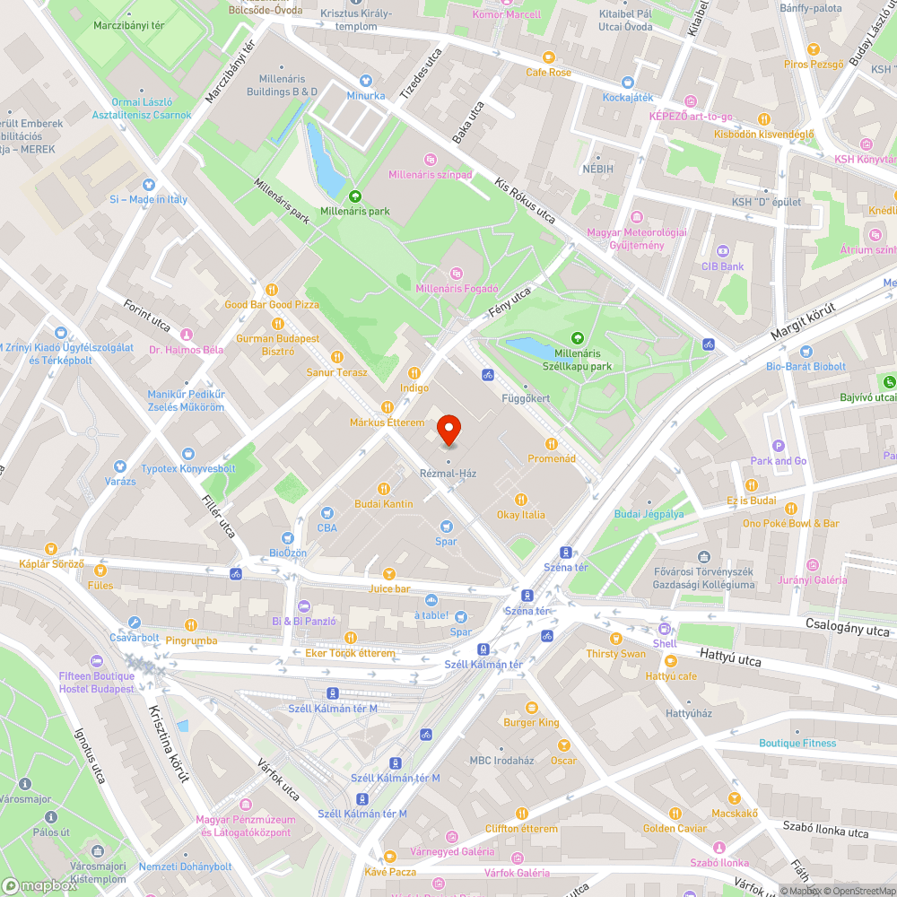 Szemetes utca bejelentés helye