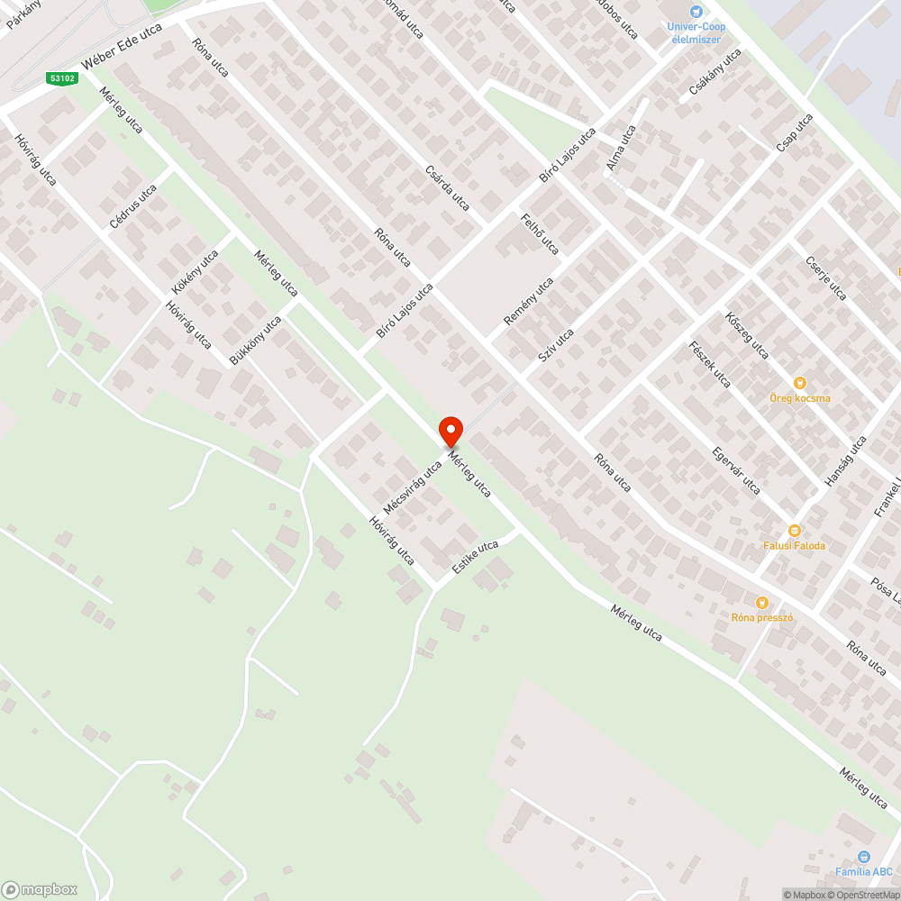 úthibák, veszélyes útszakasz bejelentés helye