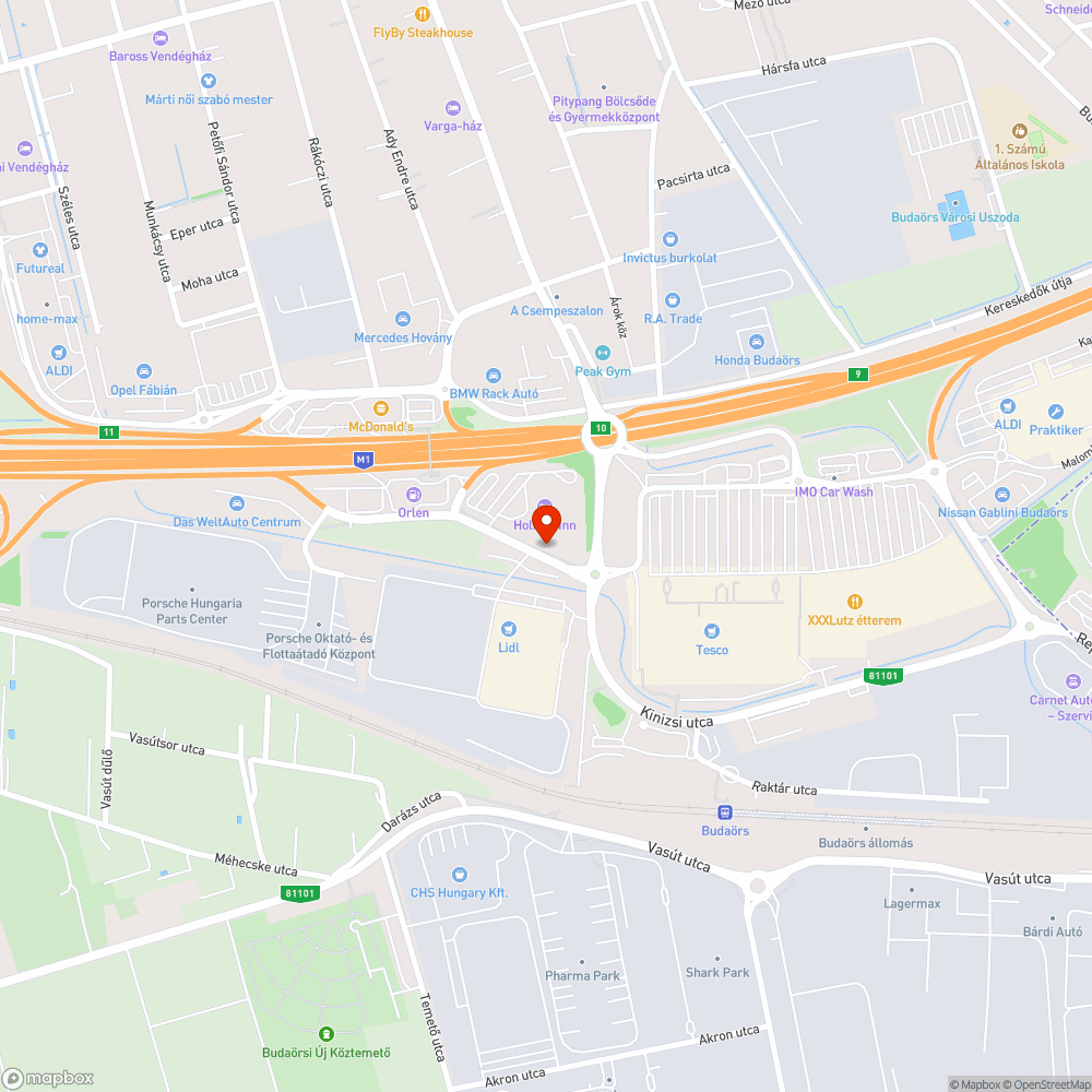 Két csúnyán megsüllyedt csatornafedél az Agip utcában bejelentés helye