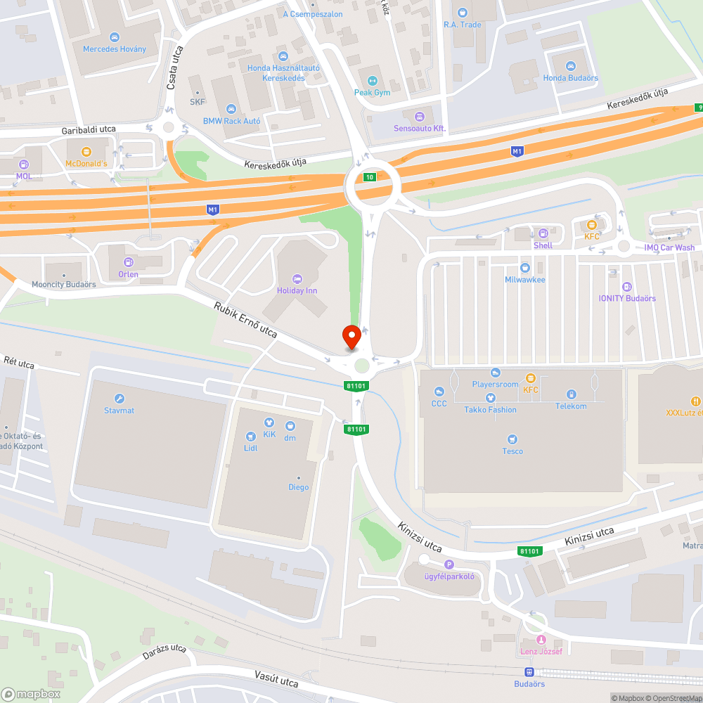 Borzasztó állapotban a Tescohoz vezető körforgalom bejelentés helye