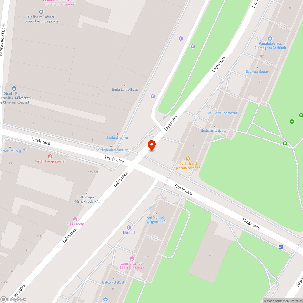 Szeméthalmok bejelentés helye