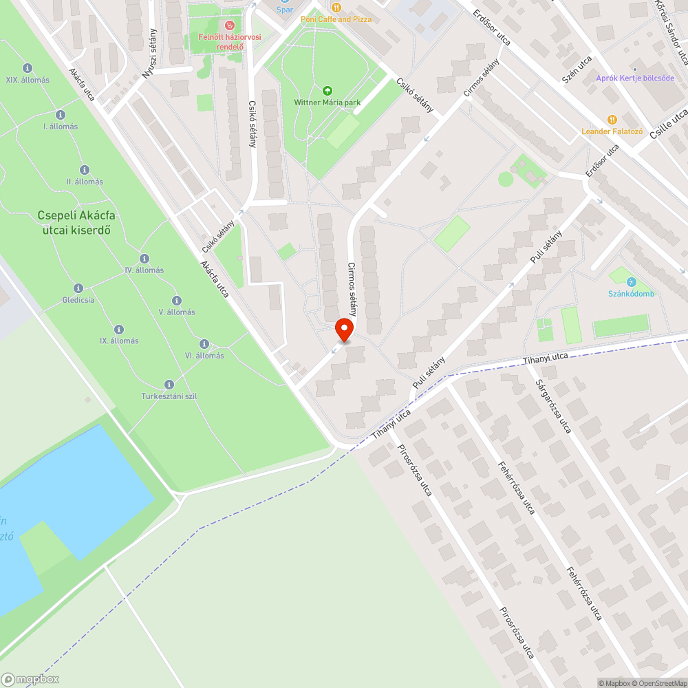 Elhajlott tábla bejelentés helye