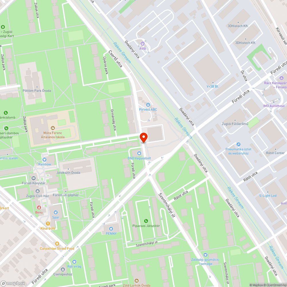 Betonnal együtt kidöntött poller bejelentés helye