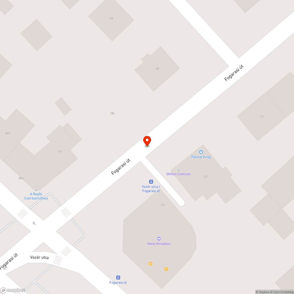 Megsüllyedt csatornarács bejelentés helye