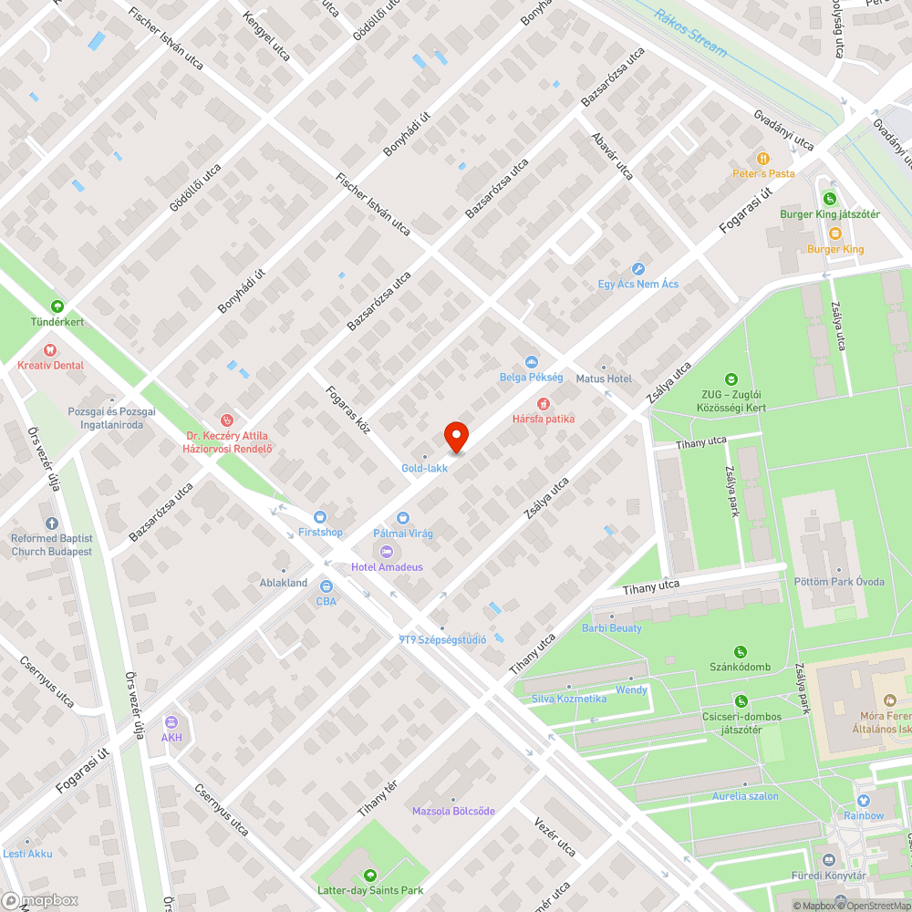 Nagyon megviselt állapotú aszfalt bejelentés helye