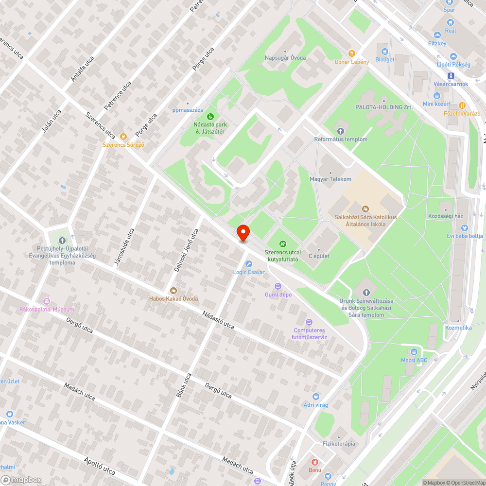 Kamera telepítés után elmaradt aszfaltozás bejelentés helye