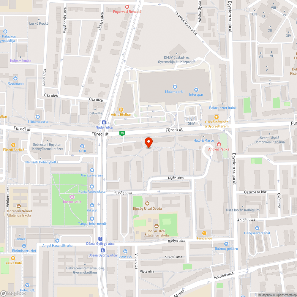 Veszélyes játszótér bejelentés helye