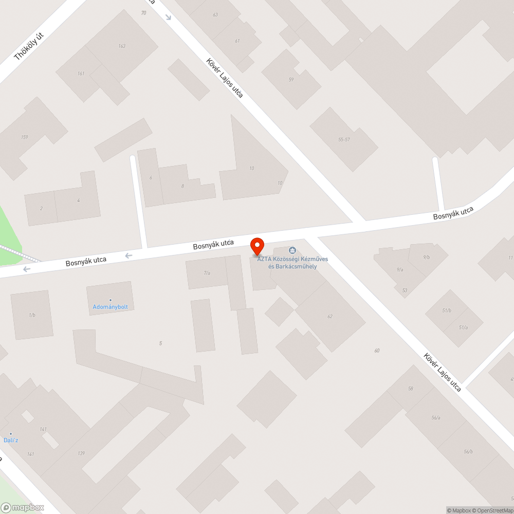 Üvegszilánk bejelentés helye