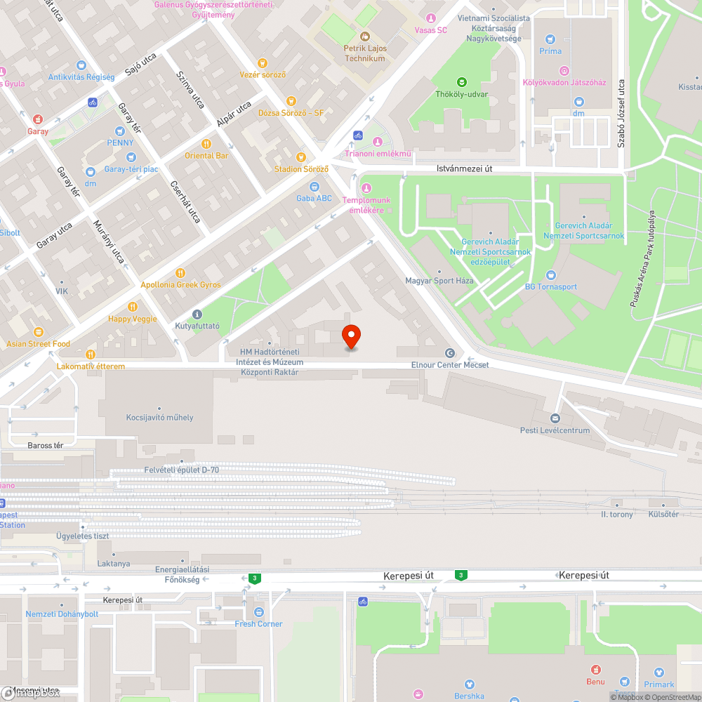 Parlagfu jardan bejelentés helye