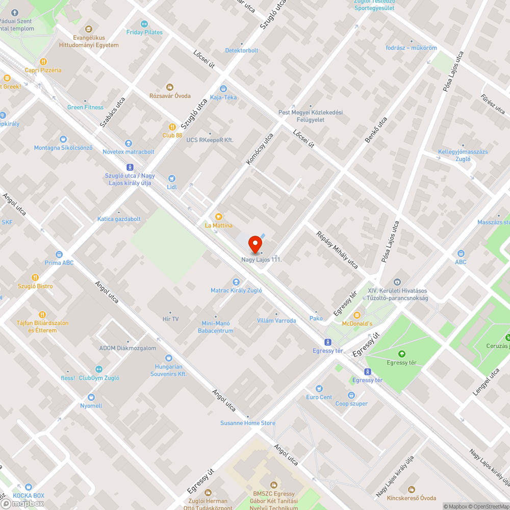 Dögszag bejelentés helye