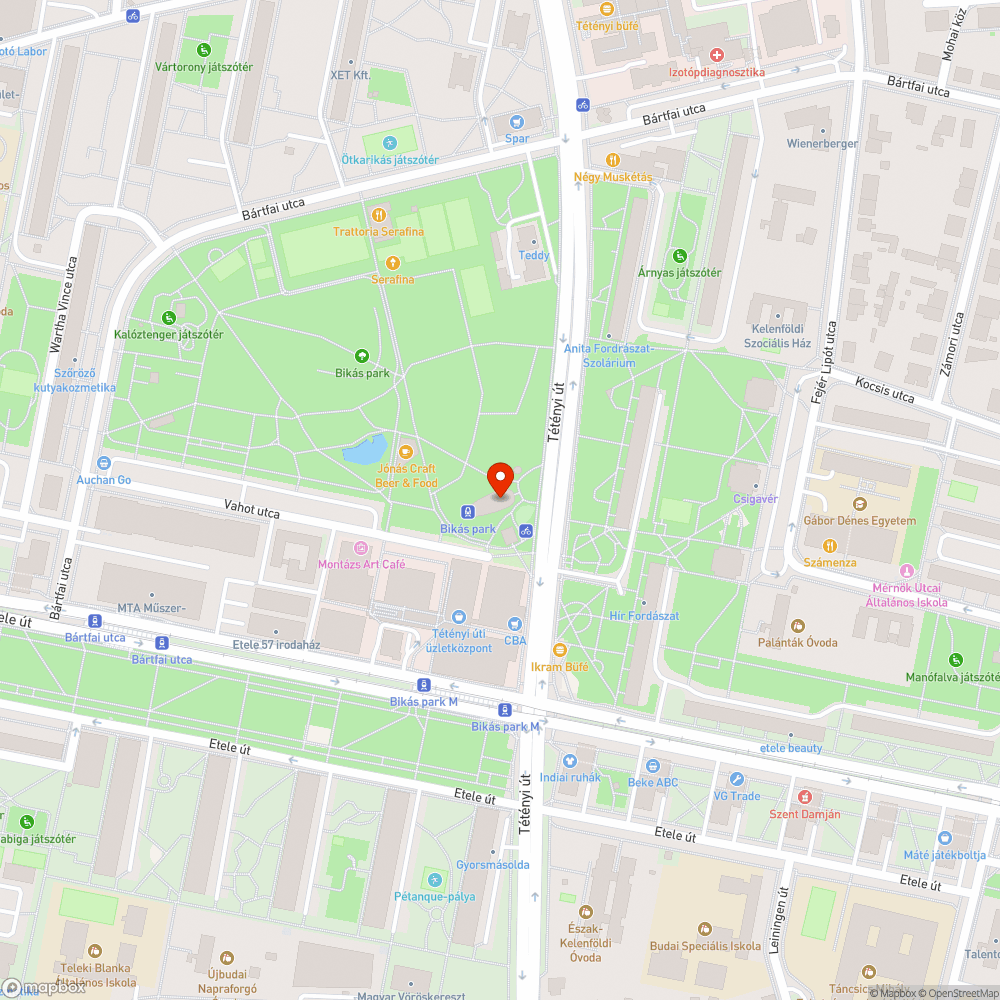 Kiégett lámpa a Bikás park metróállomáson bejelentés helye