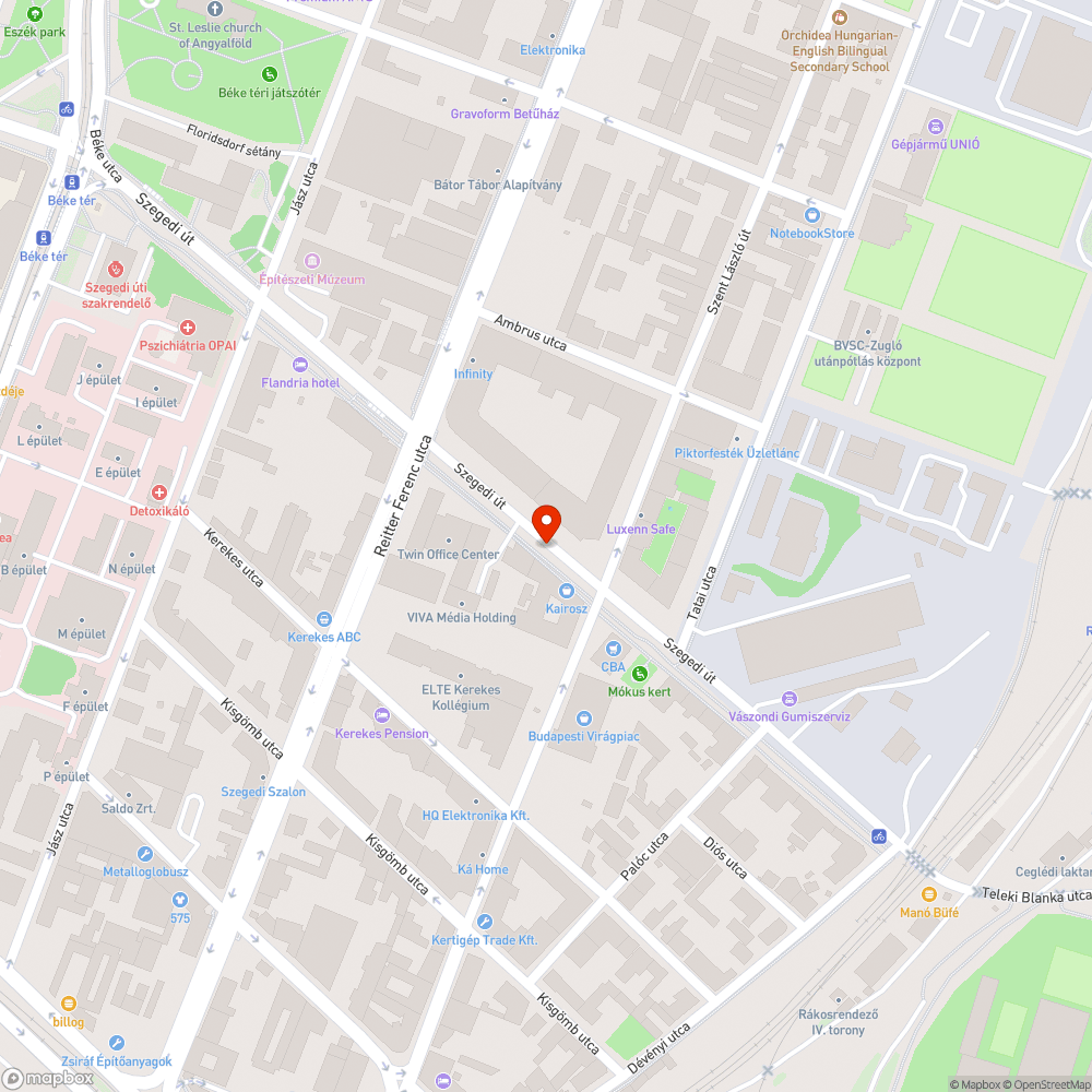 Illegális lomtalanítás Szegedi úton bejelentés helye