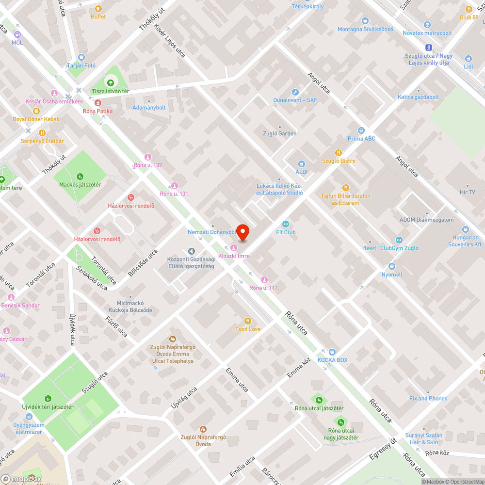 Elhanyagolt utcasarok bejelentés helye