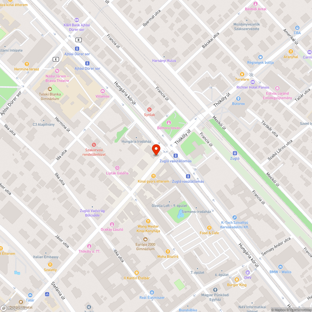 Botlásveszélyes fedlap bejelentés helye