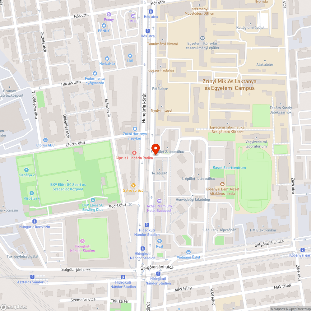 Hiányzik a járda fele bejelentés helye