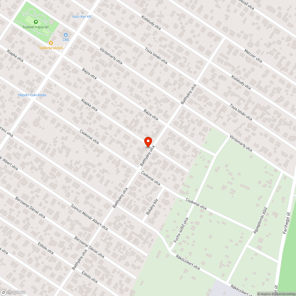 Viharban letört faágak bejelentés helye