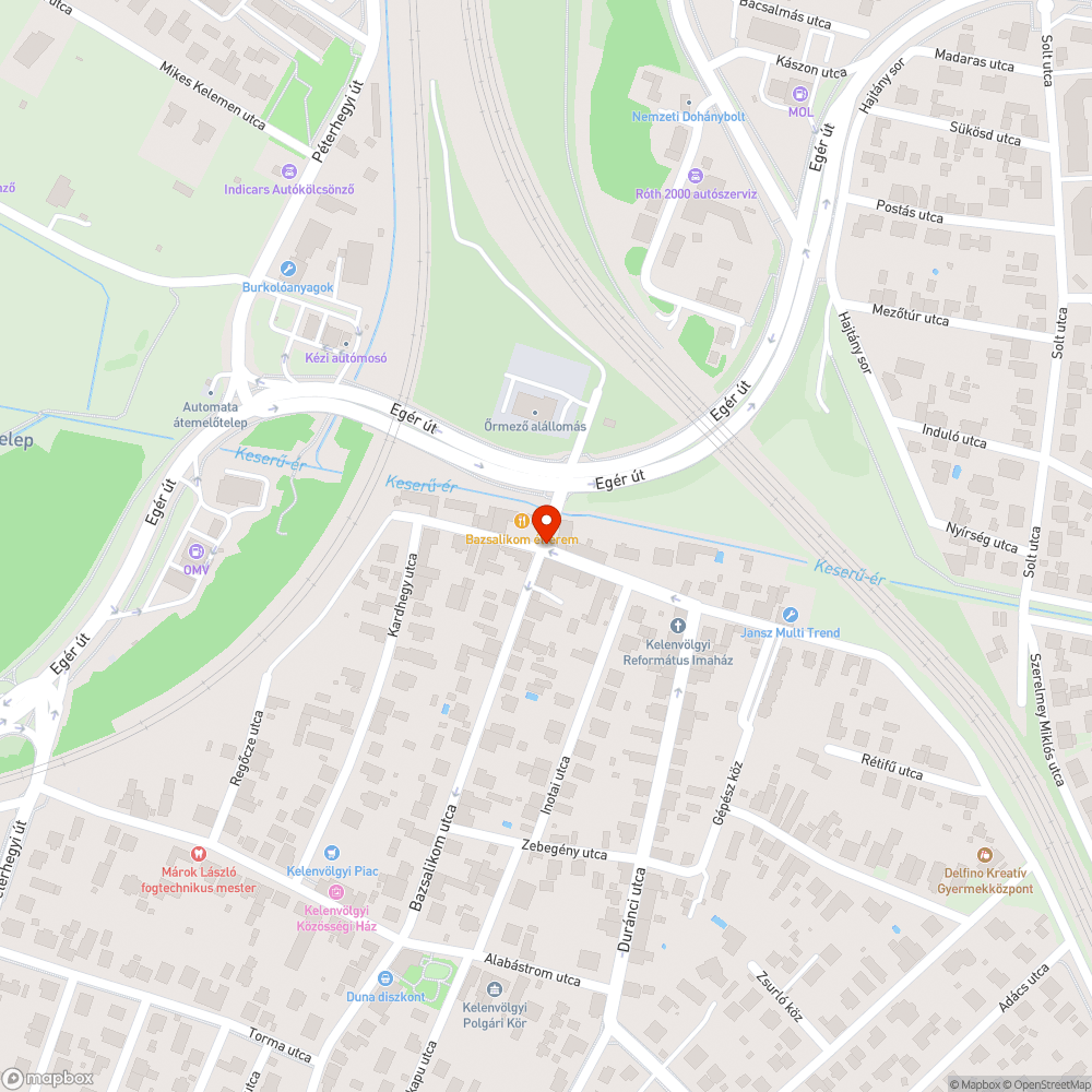 Tükör bejelentés helye