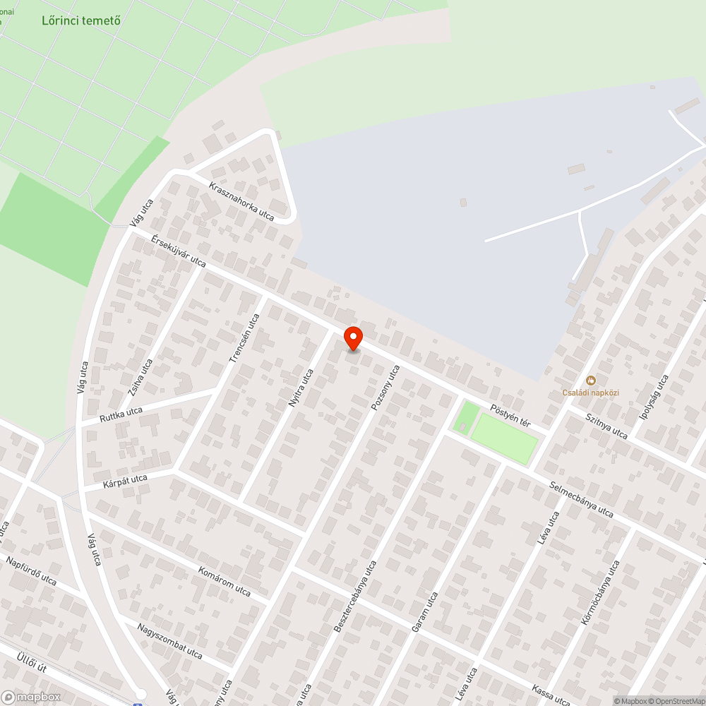 Nem működő közvilágítás bejelentés helye