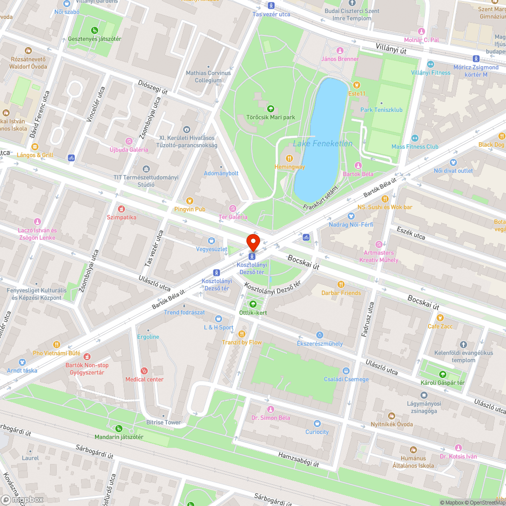 Menetrendjelző - hiba bejelentés helye