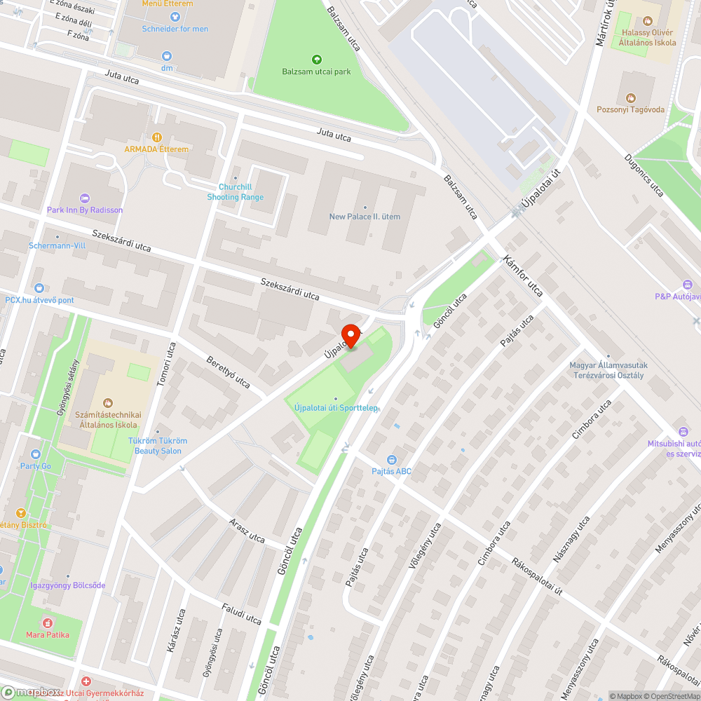 Kiszáradt facsemete bejelentés helye