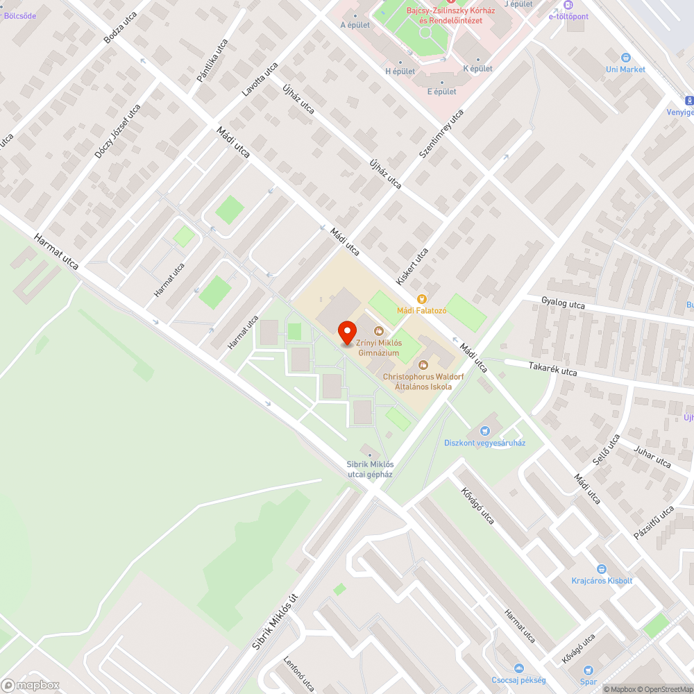 Egy darab nagyon megkopott pad bejelentés helye