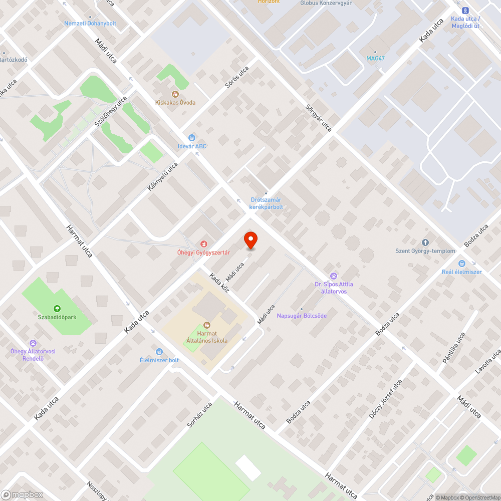 Egy nagyon graffitis és rongálódott elektromos építmény bejelentés helye