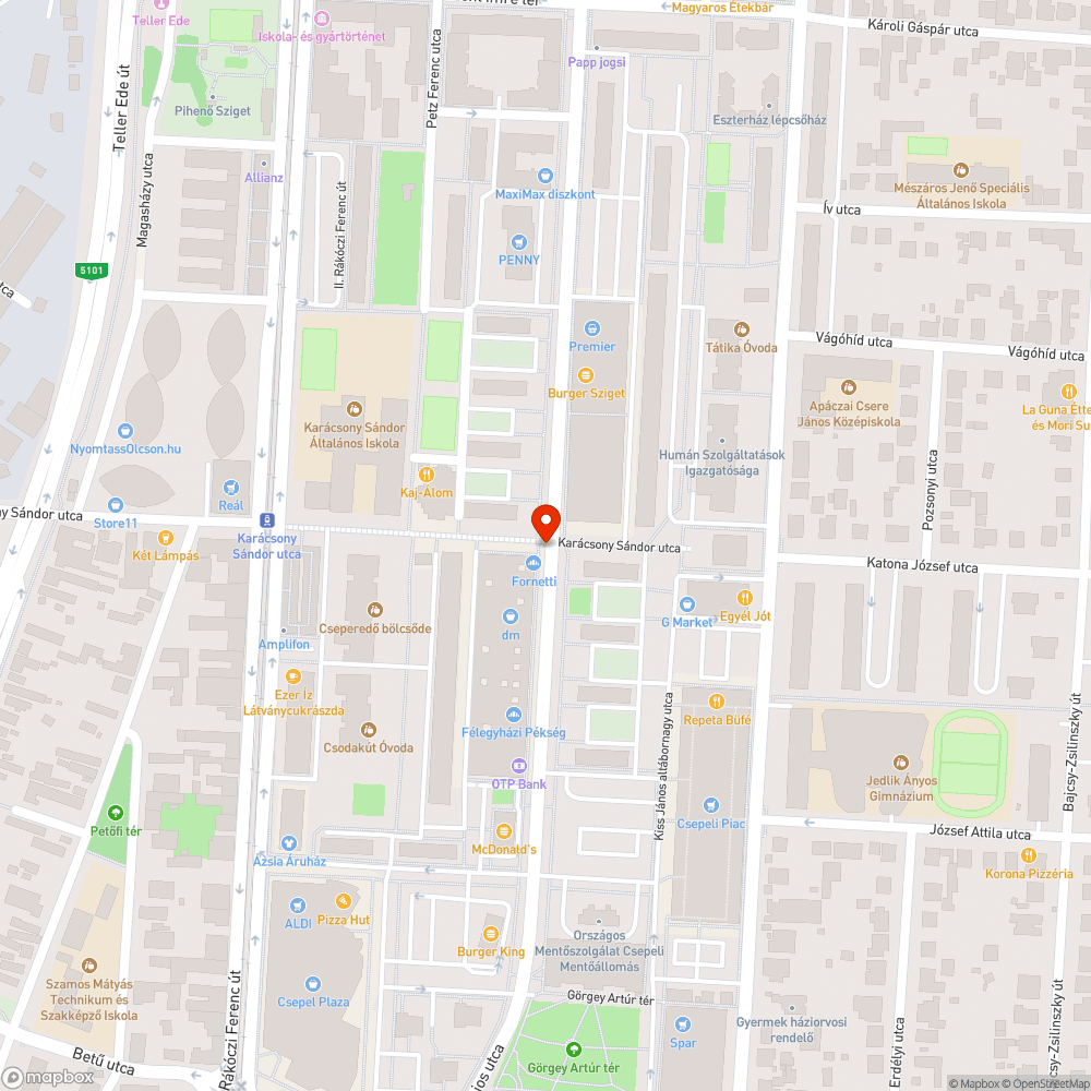 Leesett ajtó a lámpaoszlopról bejelentés helye