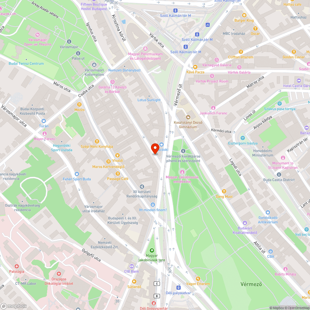 Káoszos növényzet bejelentés helye