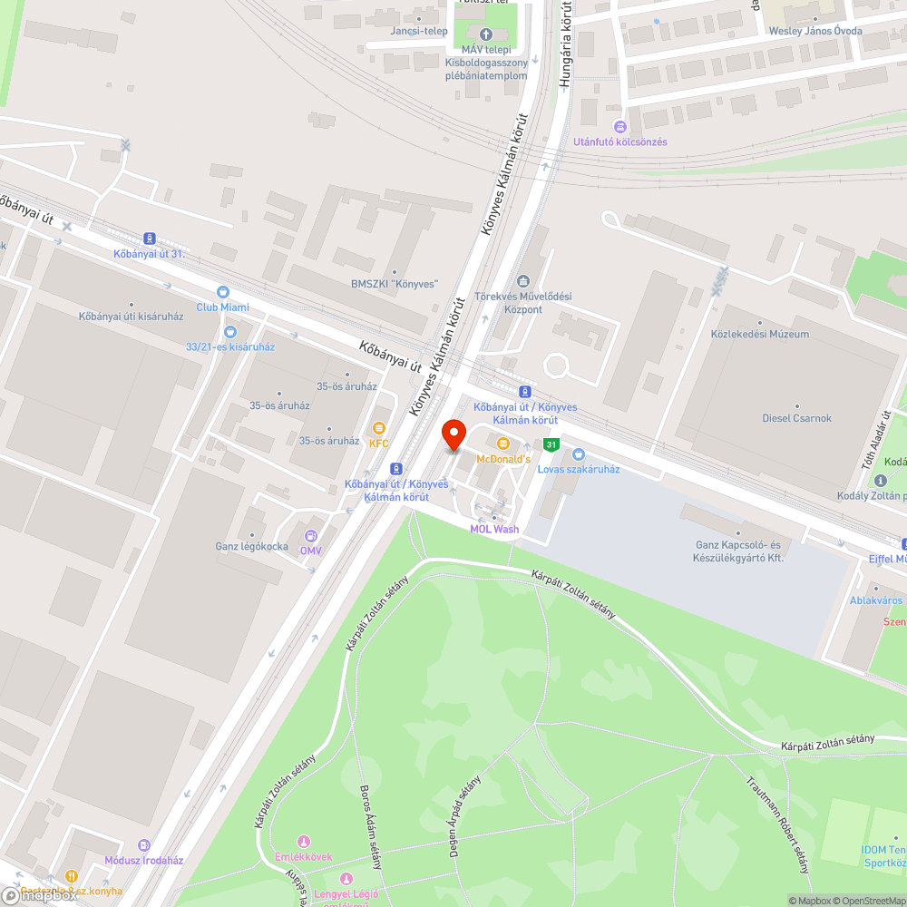 Elhagyott, összetört kötelező felelősségbiztosítás nélküli autó bejelentés helye