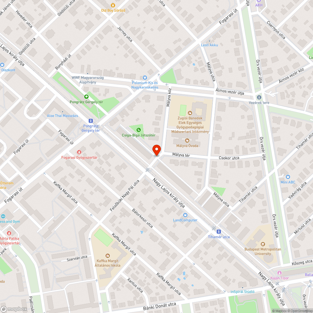 Lerakott szemét bejelentés helye