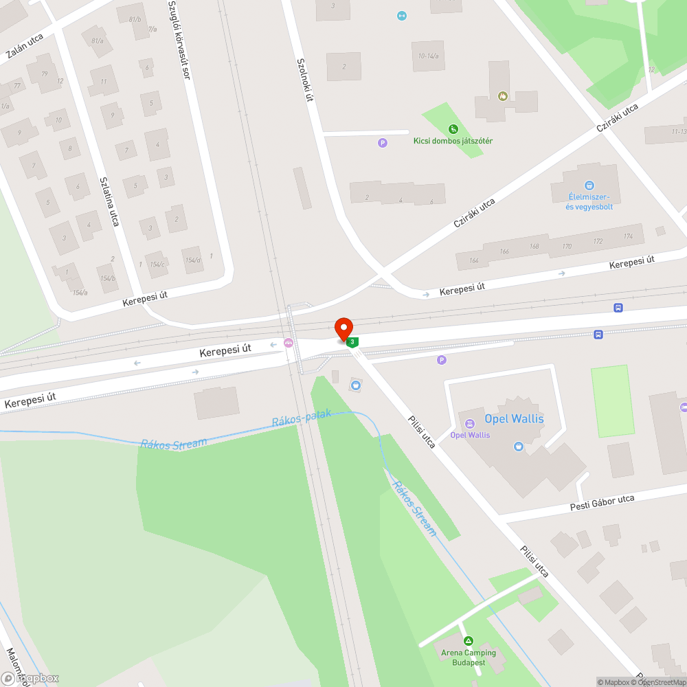 Leszakadt vízmű-szerelvényt jelző tábla bejelentés helye