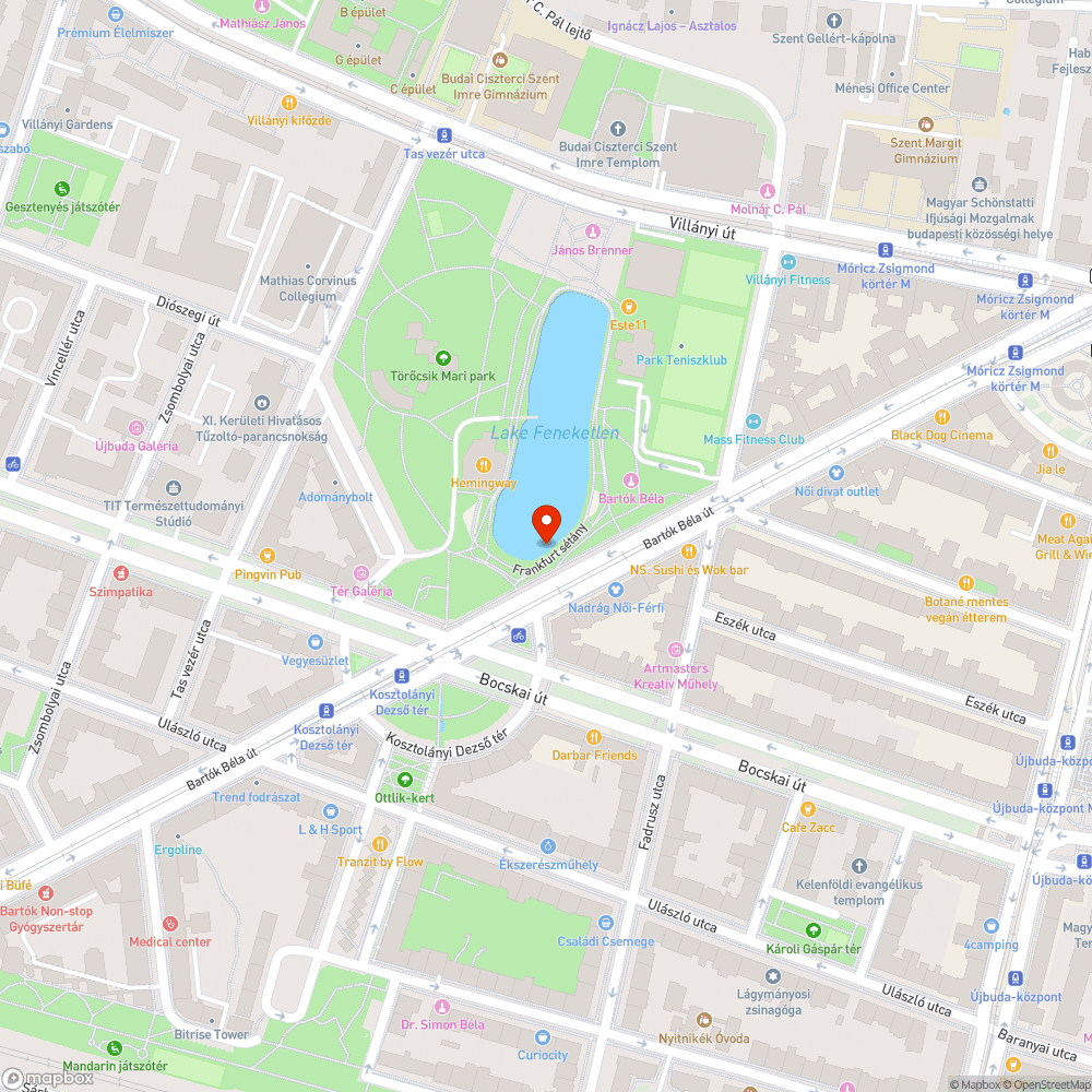 Hibás öntöző bejelentés helye