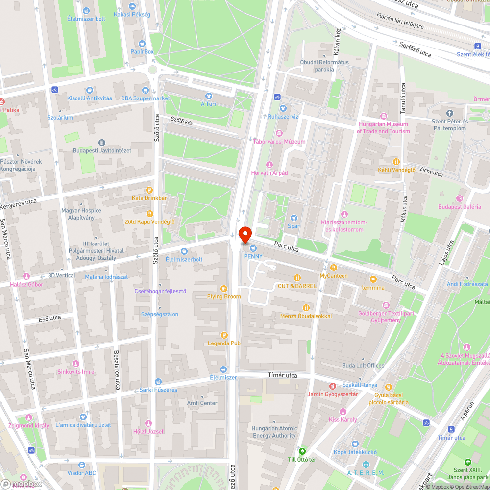 Hibás virágláda bejelentés helye