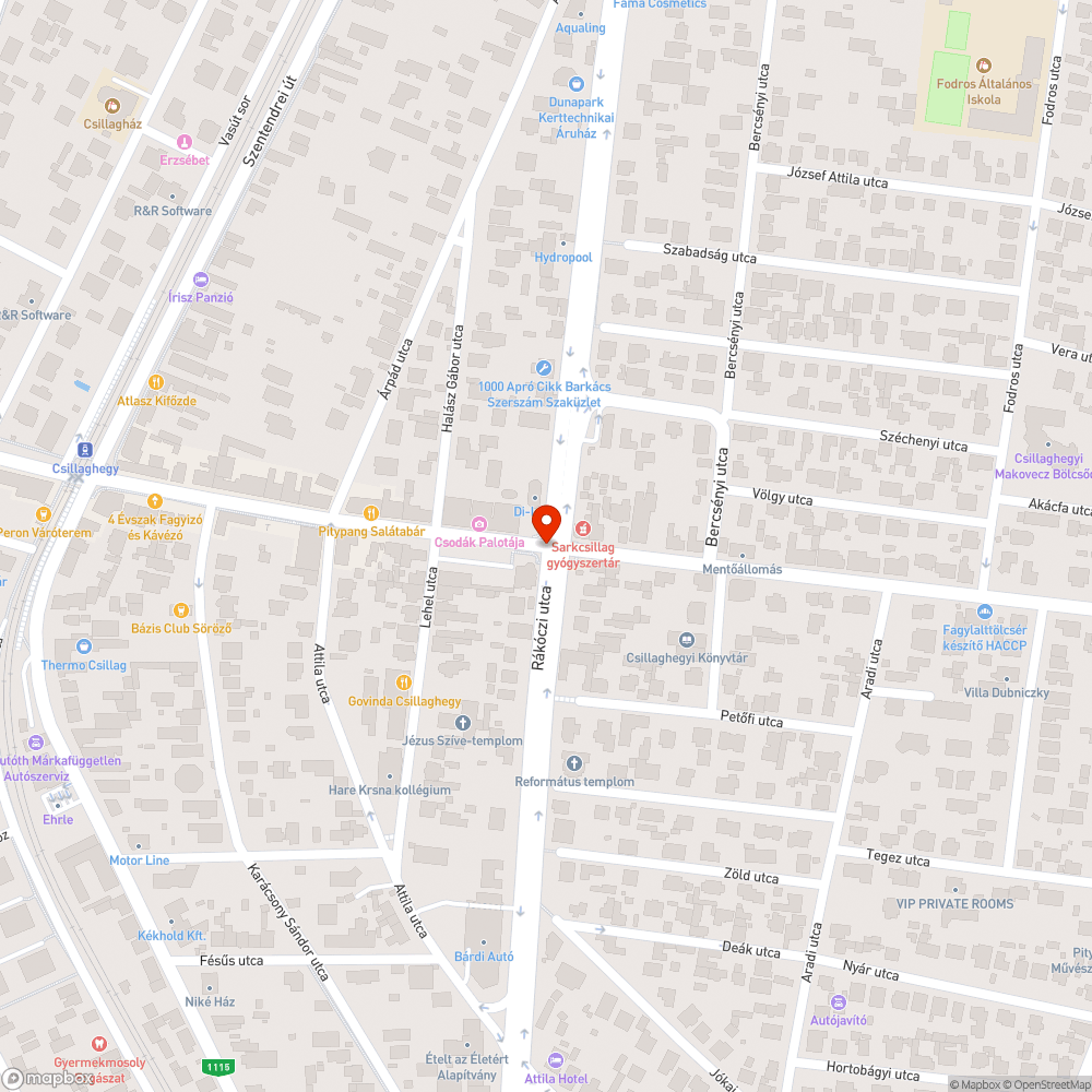 Adat - optikai szekrény nyitva bejelentés helye