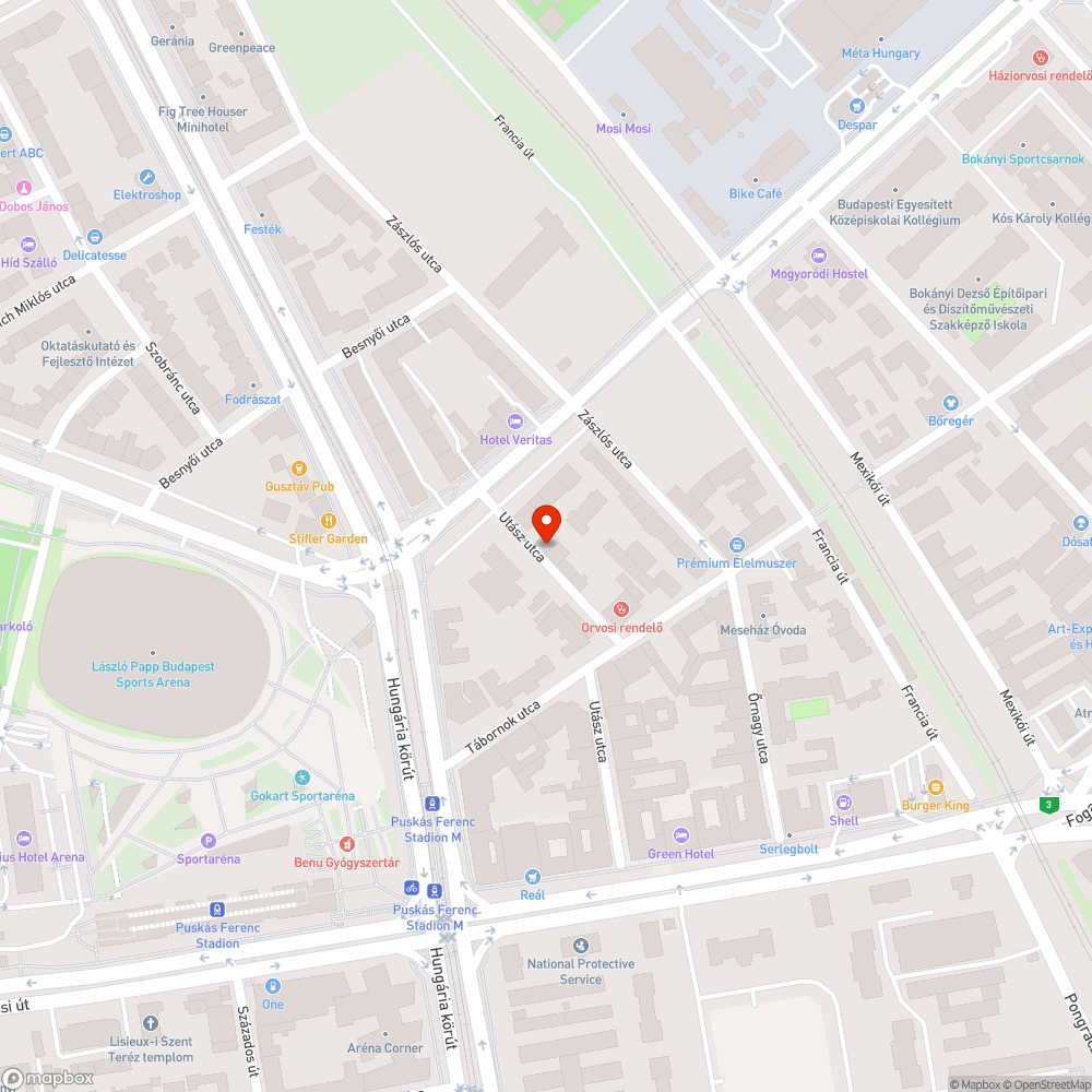 Bölcsőde veszélyes útszakasz bejelentés helye