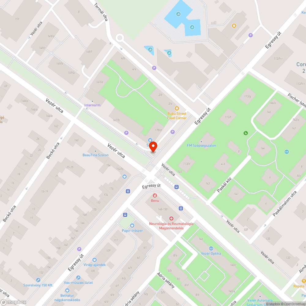 Szemét bejelentés helye