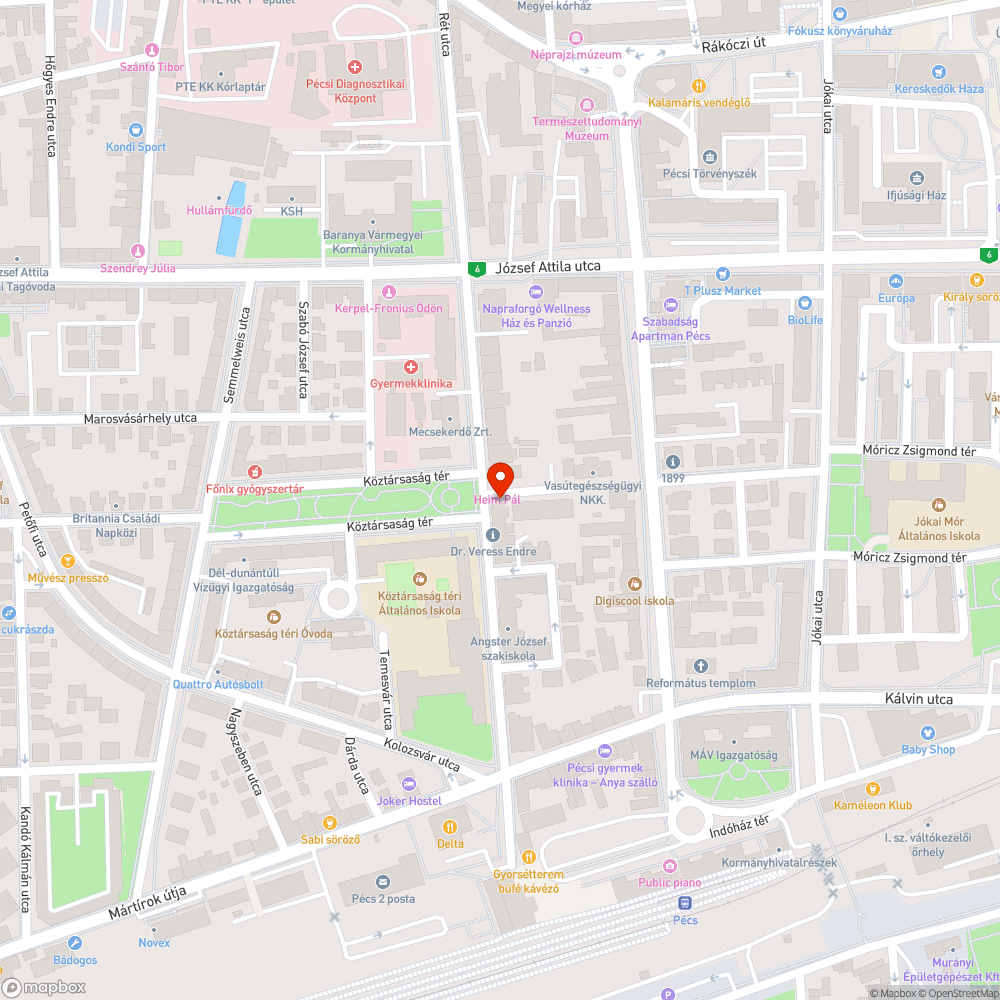 Nem jól látható fekvőrendőr bejelentés helye