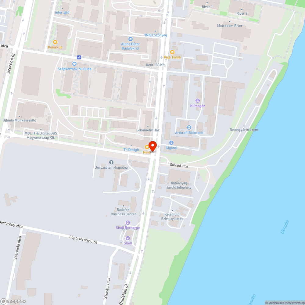 Régóta kiömlött betonmaradványok bejelentés helye