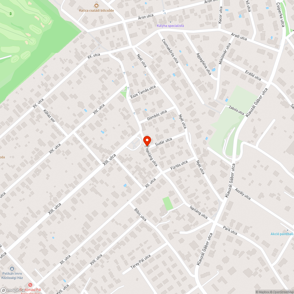 Hiányzó utcanévtáblák bejelentés helye