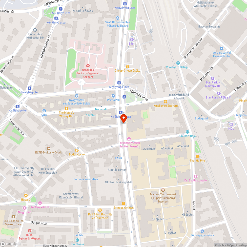 Buszmegállóban hunyorgó világítás bejelentés helye