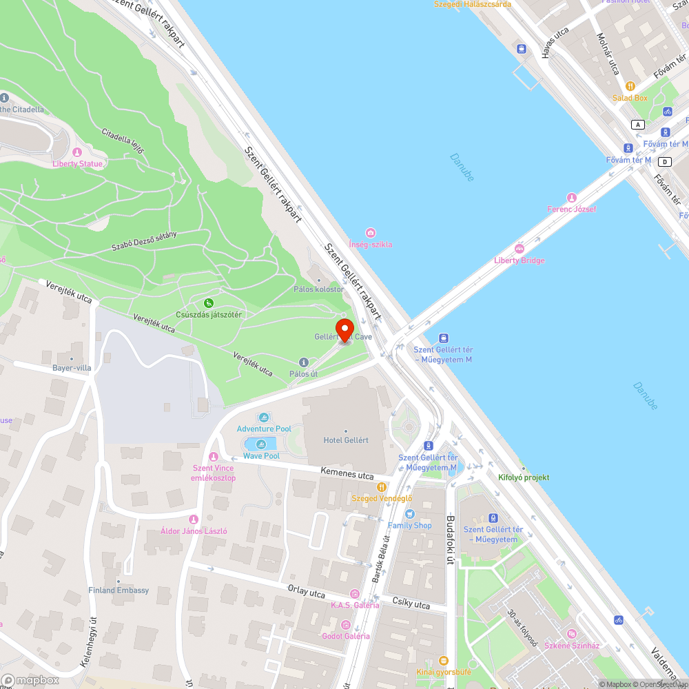 Rengeteg szemét a Gellért-hegyen bejelentés helye