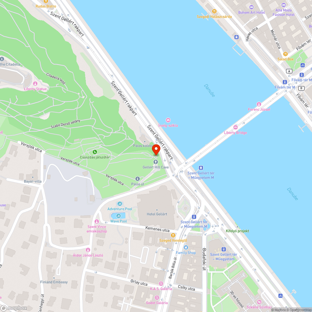 Padok helyreállítása szükséges a Gellért-hegyen bejelentés helye